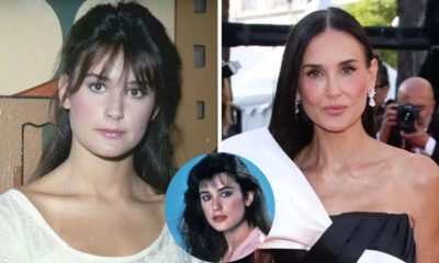 demi moore young