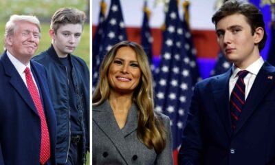 where are melania and barron now